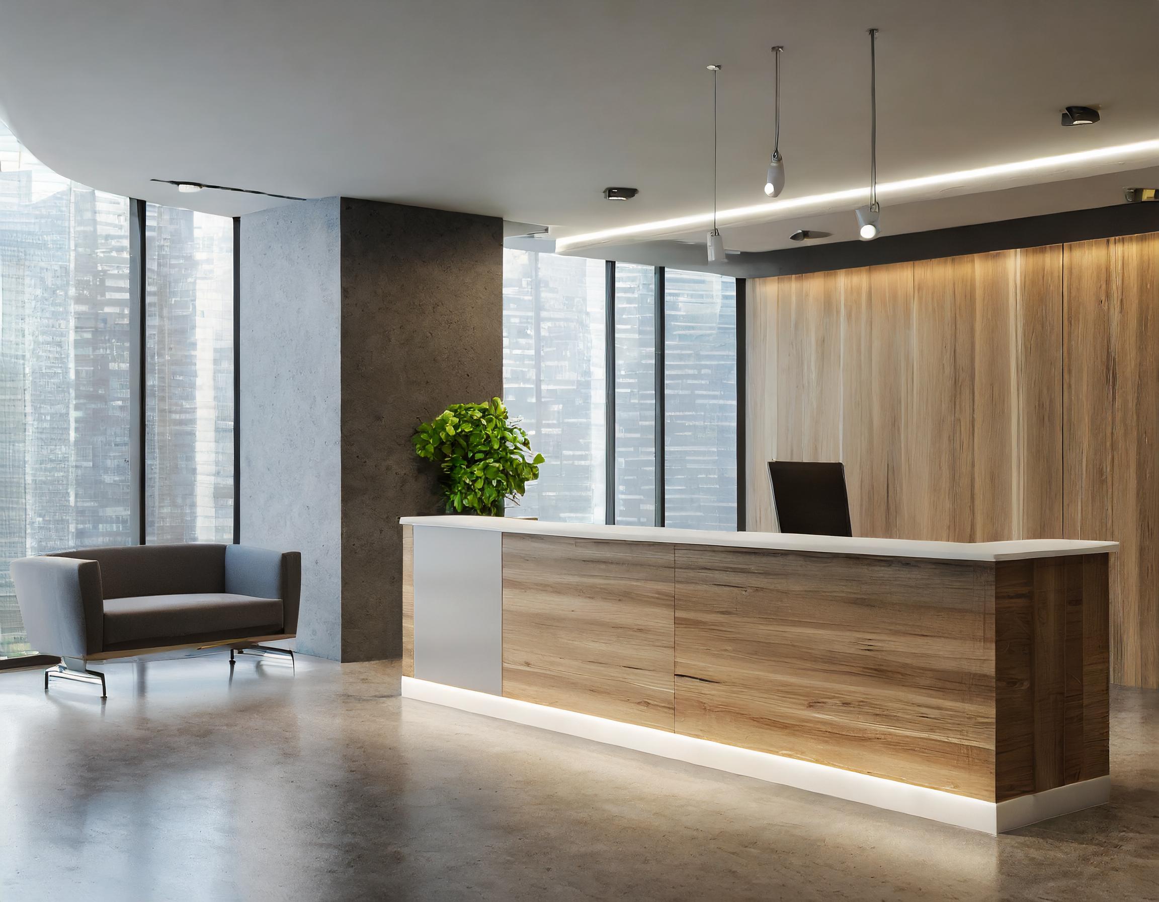 Elegant gestaltete Kanzlei in Frankfurt am Main, klassisches Interieur und professionelle Atmosphäre.